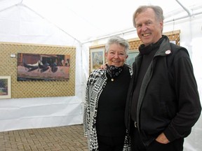 Daphne and Kevin Bice will be receiving visitors, by appointment, at their Leslie Street studio, in the historic Blackfriars neighbourhood, one of the locations for this year’s London Artists’ Studio Tour. (JONATHAN JUHA/The London Free Press)