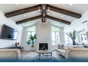 The Edgewater Estates Dream Home by Vranic Homes Inc., a stylish 2,335-square-foot bungalow, is one of two grand prizes to be won in the fall 2020 Dream Lottery Supporting London’s hospitals.