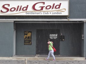 Solid Gold on Dundas Streete in downtown London. (DALE CARRUTHERS, The London Free Press)