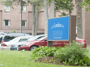 Extendicare London is pictured in this file photo from Tuesday June 12, 2012. (Free Press files)
