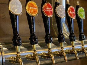 The taps are open at the new Black Gold Brewery in Petrolia. It's located in what was once the town's livery stable.