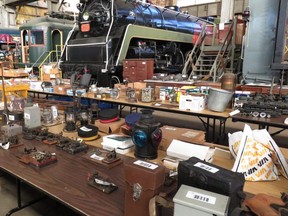 The Elgin County Railway Museum in St. Thomas is holding an online auction of more than 800 items. Pieces available include lights, signs, manuals, tools and artwork.