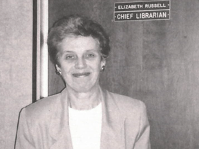 Elizabeth Russell, a former chief librarian at King's University College, is making a posthumous donation of $1 million to the university to improve its library. It is one of largest donations from an individual the college has received.