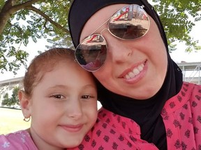 Faten Al Haddad, 43, died Tuesday after she was taken off life support. Her two children, 5 and 7, were also critically injured in a fire at her northeast London home Saturday.  (Facebook photo)