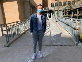 Patrick Ngo is a first-year kinesiology student living at Saugeen Maitland residence, where eight students have contracted COVID-19. (HEATHER RIVERS, The London Free Press)