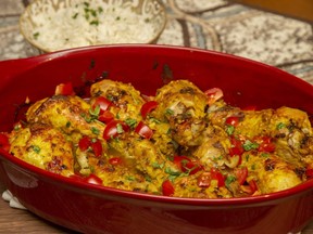 Baked Indian-style chicken. Derek Ruttan/The London Free Press