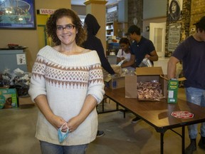 Ark Aid Mission's new executive director Sarah Campbell. (Derek Ruttan/The London Free Press)