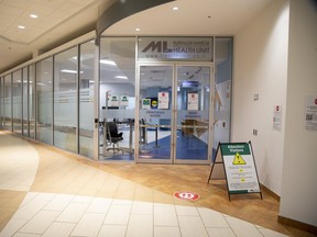 The Middlesex London Health Unit is located inside Citi Plaza in London, Ont. on Monday November 2, 2020. Derek Ruttan/The London Free Press/Postmedia Network