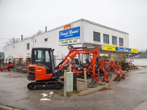 Kensal Rental on Springbank Road in London, Ont. is closing at the end of the year. Photo shot on Wednesday November 25, 2020. (Derek Ruttan/The London Free Press)