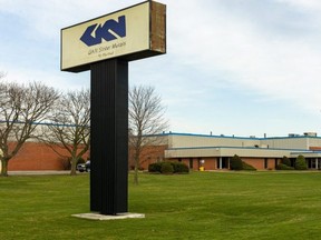 GKN Sinter Metals in St. Thomas is closing.
(Mike Hensen/The London Free Press)