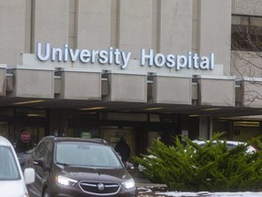 University Hospital (Mike Hensen/The London Free Press)