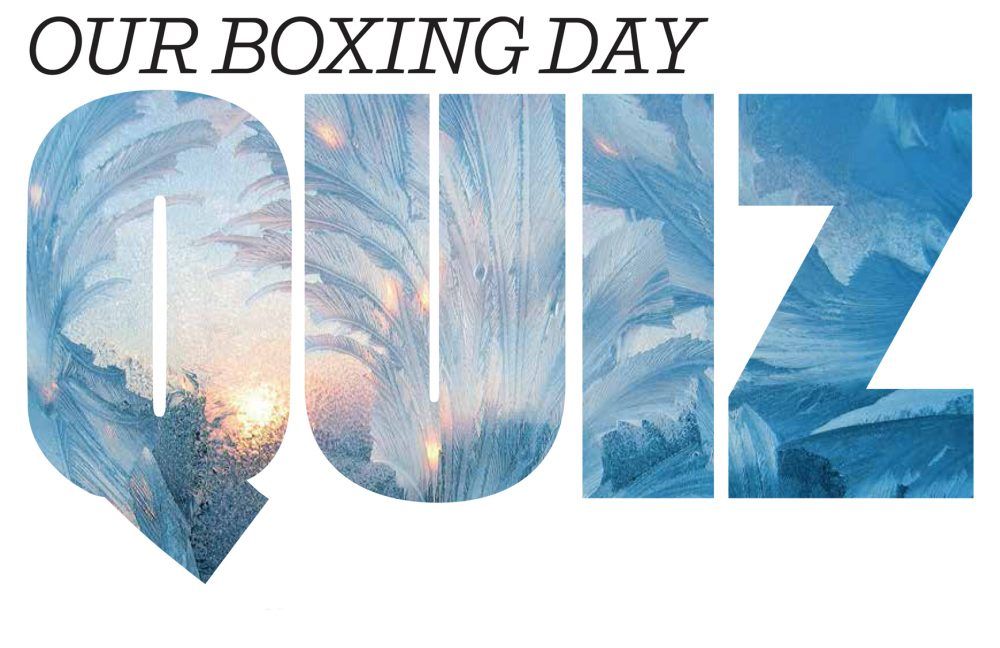 Test your news knowledge with LFP's Boxing Day Quiz London Free Press