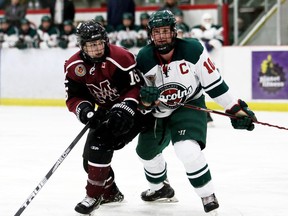 COVID protocols have meant the Chatham Maroons. the only GOJHL team in the Chatham-Kent Health unit area, are the only Western Conference team that hasn't played preseason exhibition games against another team. (Postmedia files)