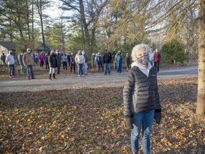 Targeted aerial spraying wasn't even considered as part of Lambton Shores' new gypsy moth control plan, says Romayne Smith-Fullerton, spokesperson for the 4,000-member gypsy moth citizens action group that has lambasted the plan. (Derek Ruttan/The London Free Press)