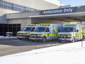 University Hospital in London has a COVID-19 outbreak.  (Derek Ruttan/The London Free Press)