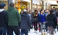Shoppers converged on White Oaks Mall on Boxing Day in London on Wednesday December 26, 2018.  (File photo)