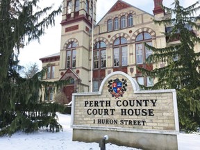 The Perth County Court House in Stratford, Ont. (Stratford Beacon Herald files)