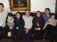 Life has changed dramatically for the first community-sponsored Syrian refugee family to come to Chatham five years ago. Mohamed Alhajjeh and his wife Noura Alchreifi say they are happy their children – Mulham, 18, Najem, 13, Aya, 12, Hamid, 20, and Taj 8, – are living in safety in Canada. (Ellwood Shreve/Chatham Daily News)