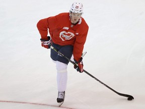 Washington Capitals centre Connor McMichael. (File photo)