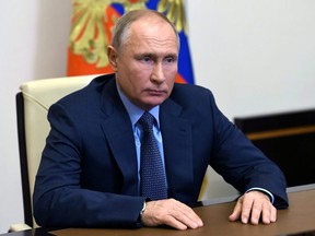 Russian President Vladimir Putin (Sputnik/Alexei Nikolsky/Kremlin via REUTERS)