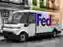 FedEx Express is the first customer for the BrightDrop EV600, the all-electric commercial van to be built at GM's Cami plant in Ingersoll starting by the end of 2021. (Supplied)