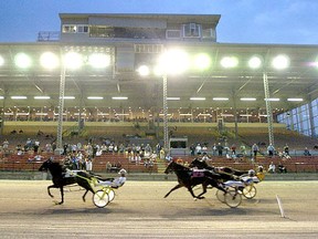 Raceway and grandstand at Western Fair District. File photo