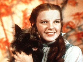 Judy Garland's rendition of Over The Rainbow in the 1939 film classic The Wizard Of Oz was voted best movie song by the American Film Institute.