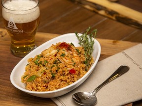 Colourful, tasty jambalaya is a winning, one-pot way to feed hungry fans this Super Bowl Sunday, Jill Wilcox says. (Derek Ruttan/The London Free Press)