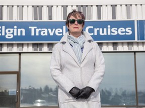Marion Rose, who has owned Elgin Travel and Cruises in St. Thomas for 33 years, has laid off seven agents because COVID-19 restrictions have brought leisure travel to a standstill. “There are so many obstacles that just keep facing us," Rose said. Derek Ruttan/The London Free Press