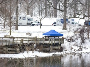 The province's Special Investigations Unit is trying to determine how a 24-year-old year man suffered a gunshot wound Monday in Greenway Park in London while London police officers were trying to negotiate with him. The SIU said Friday the man died Tuesday in hospital and its probe continues. Derek Ruttan/The London Free Press/Postmedia Network