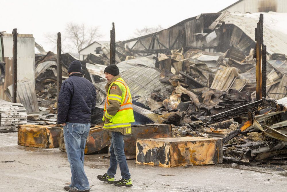 Dairy farm fire near Aylmer kills 100 cows, causes 5 million in damage
