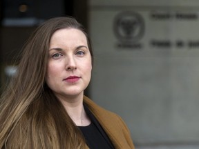 Elspeth Graham is a London lawyer who handles workplace sexual harassment cases at two clinics in London.  (Mike Hensen/The London Free Press)