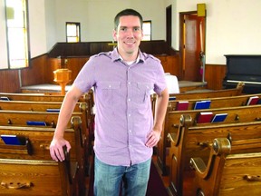 Steve Richardson, pastor of Faith Presbyterian Church in Tillsonburg, said he would be "sinning against God" if he didn't gather on Sundays with his church community. Richardson has been charged twice in the last seven weeks under the Reopening Ontario Act for holding indoor services attended by more than 10 people.  (CHRIS ABBOTT/Postmedia Network)