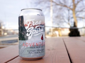 Adventure IPA by Free Spirit Brewing of Toronto captures the microbrew spirit in a near-beer. It's an option if you've signed up for the Canadian Cancer Society’s Dry Feb campaign. (Submitted)