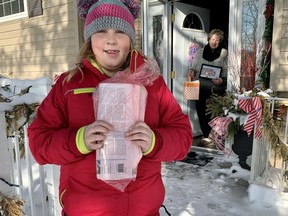 Stratford Beacon Herald carrier Kenna Billings, 9, has formed a strong friendship with Yvonne Balletto, known as "Nan," over the last few months.