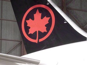 Air Canada logo.