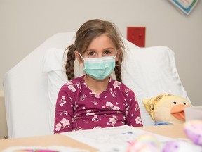 Darcey Papineau feels happy, calm and special – no matter what is happening at Children’s Hospital at London Health Sciences Centre, thanks in part to generous donors.