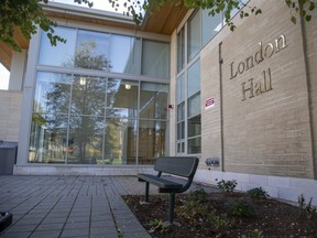 London Hall residence. (Derek Ruttan/The London Free Press)