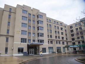 Essex Hall student residence at Western University  in London. (Derek Ruttan/The London Free Press)