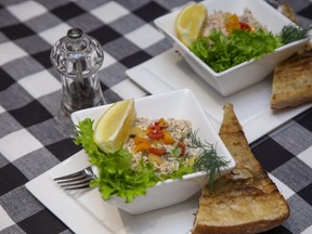 Salmon salad. (Derek Ruttan/The London Free Press)