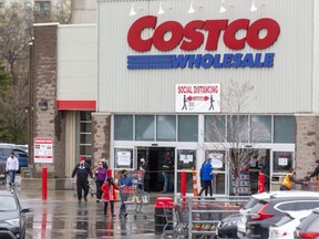 More pharmacies in London will join the Costco pharmacy at 693 Wonderland Rd. N. in administering the AstraZeneca vaccine to people aged 55 and older. (Mike Hensen/The London Free Press)
(Mike Hensen/The London Free Press)