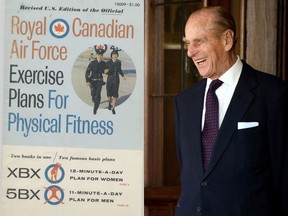 Prince Philip reportedly relied on a daily workout designed for the Royal Canadian Air Force to keep himself fit.