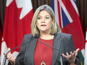 Ontario NDP Leader Andrea Horwath. Postmedia file photo