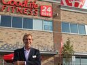 David Patchell-Evans, founder and chief executive of GoodLife Fitness, is the first fitness club owner to be inducted into the Canadian Business Hall of Fame.  He opened his first club in London 42 years ago.  File photo