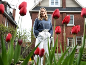 Simone Godbout poses for a photo outside her house in Ottawa this week. Simone is co-founder and chief executive of Marlow, a start-up company created by five former students, all women, at Western University’s Ivey business school who have nearly $500,000 in venture financing and are trying to bring to market a lubricated tampon kit they say is unique. TONY CALDWELL, Postmedia.