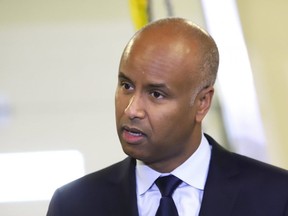 Minister of Families, Children and Social Development Ahmed Hussen (Postmedia Network file photo)