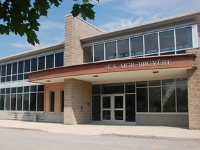 École Secondaire Catholique Monseigneur-Bruyère, a high school in London. PHOTO: cscprovidence.ca