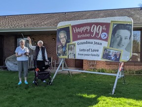 Nurse Jean Brown celebrates her 99th Birthday. (Submitted)