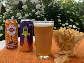 Beer and chips needn't stop with a lager and plain flavour. Try pairing an IPA with bold all-dressed chips, a stout with barbecue, or a cream ale with sour cream and onion. 
(BARBARA TAYLOR/The London Free Press)