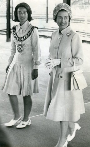 In June 1973, then London Mayor Jane Bigelow, the city's first female mayor, caused an international outcry when she broke protocol by not wearing a hat in the presence of Queen Elizabeth.  